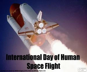 Puzzle Διεθνής Ημέρα ανθρώπινης διαστημικής πτήσης